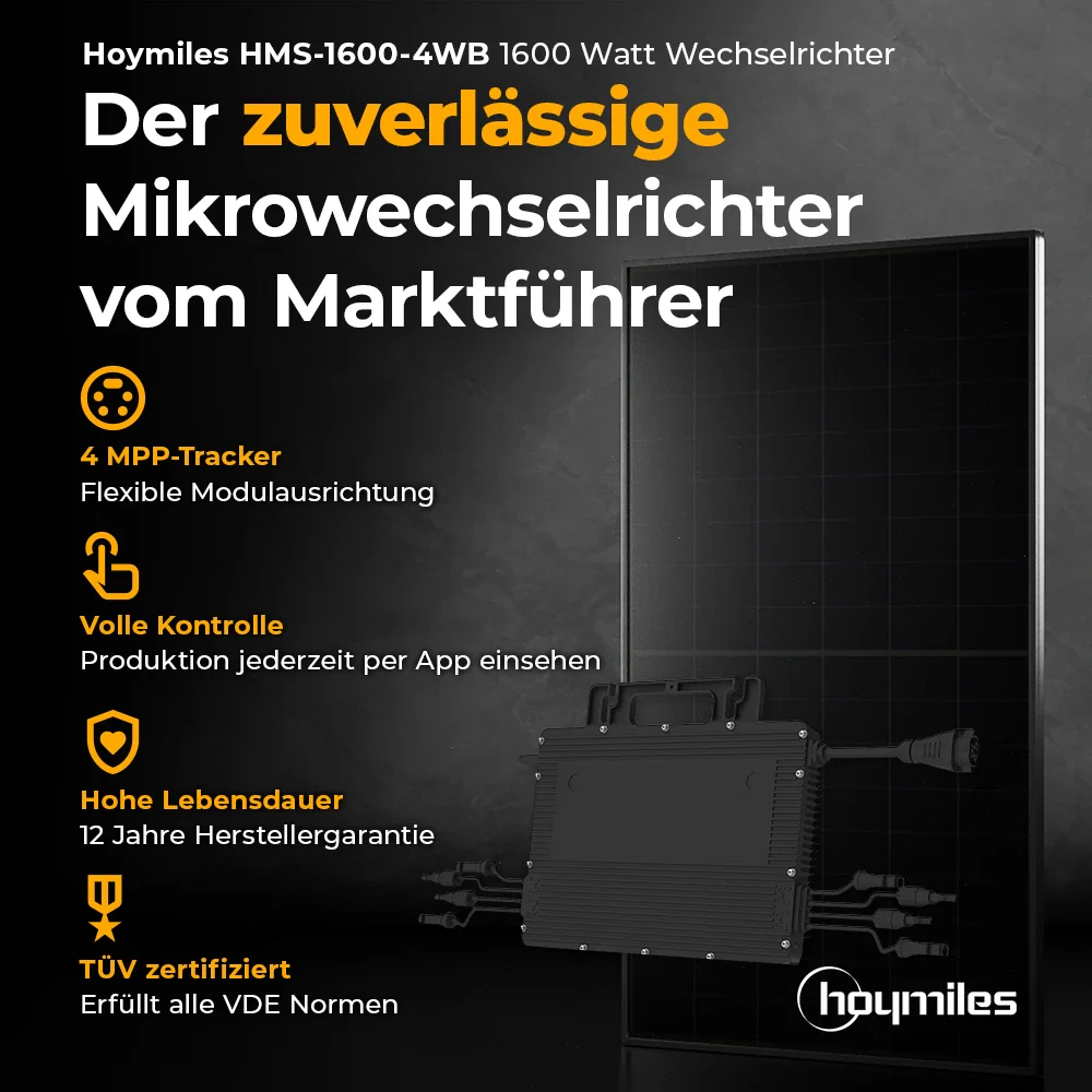 Balkonkraftwerk 2000 Watt – Komplettset Glas-Glas - Image 4