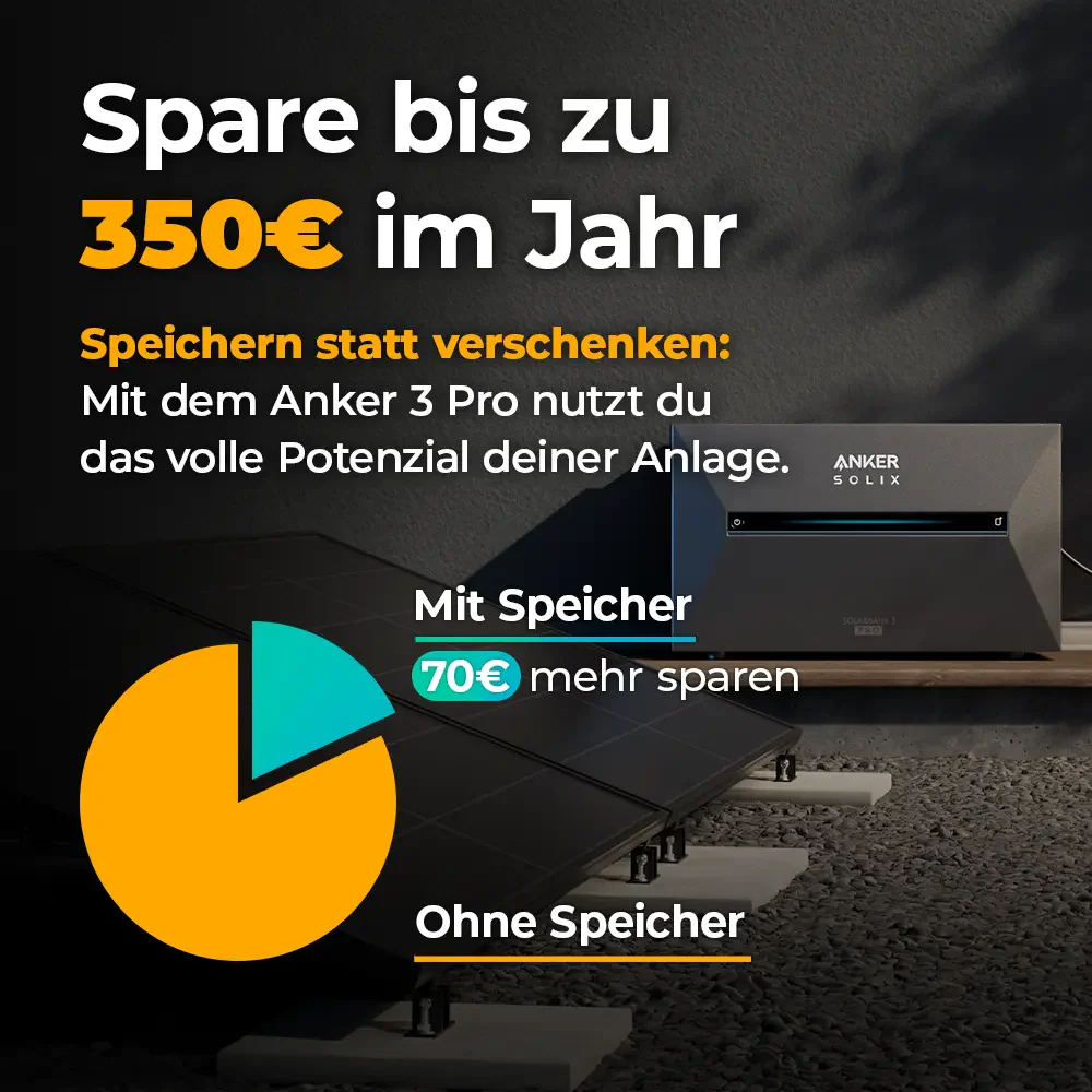 Balkonkraftwerk 1000W/800W - Komplettset Flachdach/Boden - Image 6