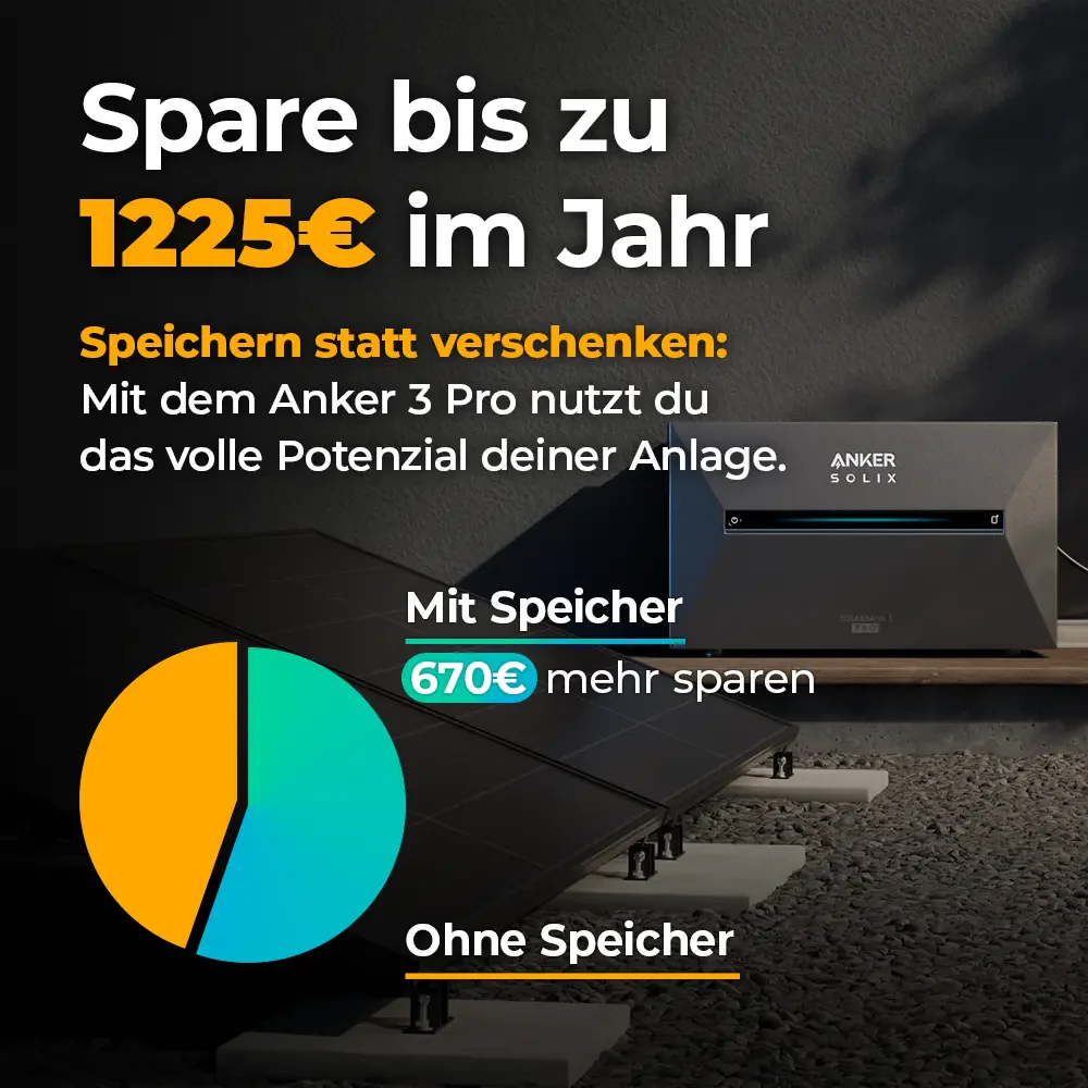 Solarkraftwerk 3500W mit Speicher Anker SOLIX 3 Pro - Set - Image 5