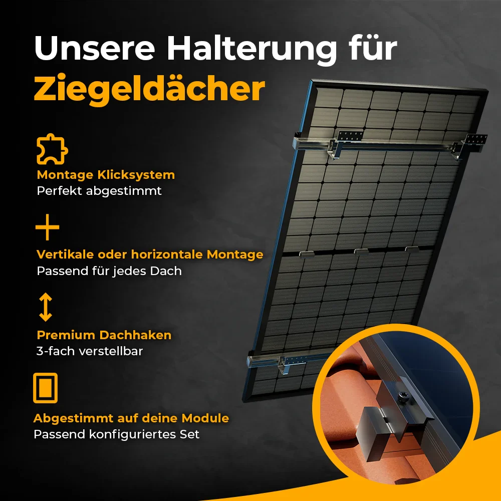 Solarkraftwerk 4000W mit Speicher Anker SOLIX 3 Pro - Komplettset Schrägdach - Image 4