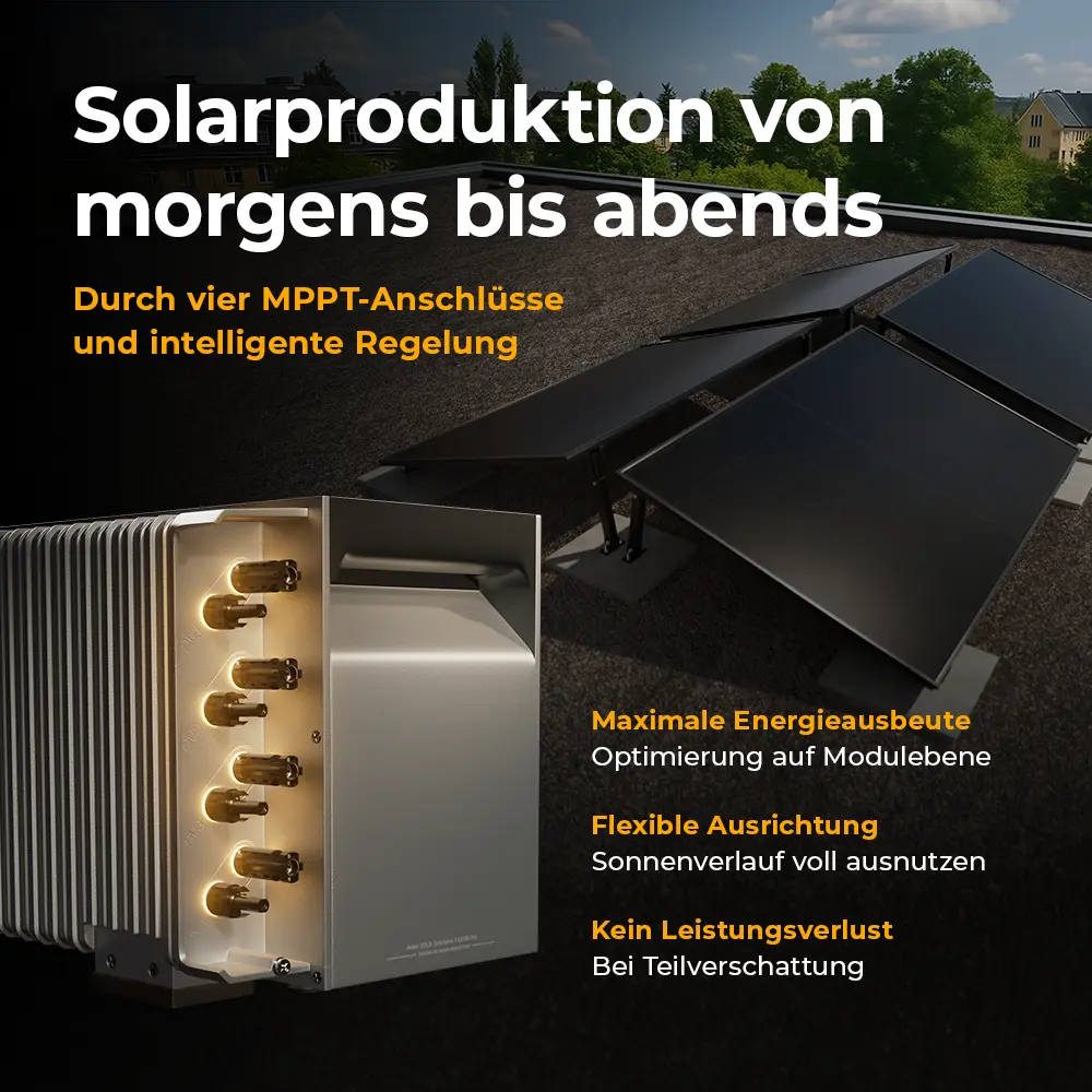 Solarkraftwerk 2500W mit Speicher Anker SOLIX 3 Pro - Set - Image 7